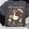 Comfort Colors Last Day School Teacher Goose Schools - Adult & Kids T-Shirts, Sweatshirts & Hoodies apparel design preview 1