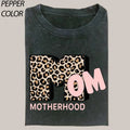 Comfort Colors Leopard Mother Hood Mama Strong Woman - Adult & Kids T-Shirts, Sweatshirts & Hoodies apparel design preview 1