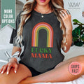 Comfort Colors Lucky Mama Rainbow St. Patrick'S Day - Adult & Kids T-Shirts, Sweatshirts & Hoodies apparel design preview 1