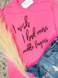 Comfort Colors Middle Fingers - Adult & Kids T-Shirts, Sweatshirts & Hoodies apparel design preview 1
