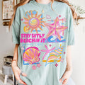 Comfort Colors Pearl Bow Seashell Clam Coquette Pink - Adult & Kids T-Shirts, Sweatshirts & Hoodies apparel design preview 1