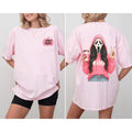 Comfort Colors Pink Spooky Mama Matching Halloween 2 - Adult & Kids T-Shirts, Sweatshirts & Hoodies apparel design preview 1