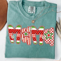 Comfort Colors Preppy Mama Watermelon Cute Floral - Adult & Kids T-Shirts, Sweatshirts & Hoodies apparel design preview 1