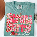 Comfort Colors Preppy Strawberry Festival - Adult & Kids T-Shirts, Sweatshirts & Hoodies apparel design preview 1