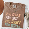 Comfort Colors Pro Choice Rights Feminist LGBTQ Pride - Adult & Kids T-Shirts, Sweatshirts & Hoodies apparel design preview 1