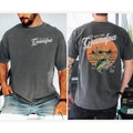 Comfort Colors Reel Cool Grandpa Fishing Retro Funny - Adult & Kids T-Shirts, Sweatshirts & Hoodies apparel design preview 1