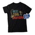 Comfort Colors Reel Cool Grandpa Fishing Fisherman - Adult & Kids T-Shirts, Sweatshirts & Hoodies apparel design preview 1
