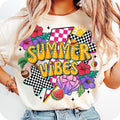 Comfort Colors Retro Summer Aloha Beach Tropical - Adult & Kids T-Shirts, Sweatshirts & Hoodies apparel design preview 1