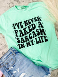 Comfort Colors Sarcasm - Adult & Kids T-Shirts, Sweatshirts & Hoodies apparel design preview 1