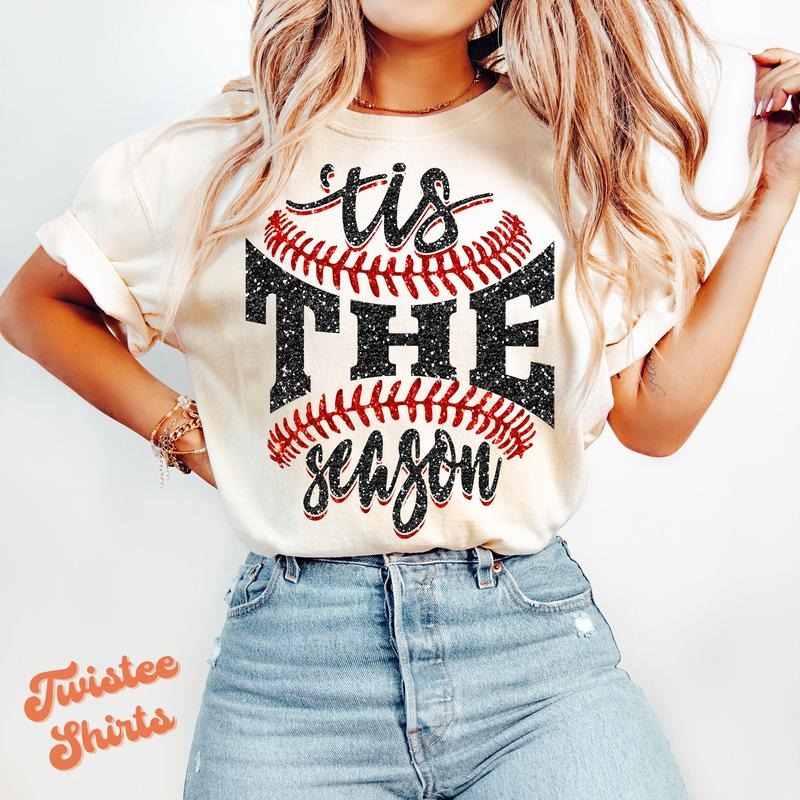 Comfort Colors Sports Game Day Faux Tis Season - Adult & Kids T-Shirts, Sweatshirts & Hoodies apparel design preview 1