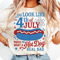Comfort Colors You Like 4th July Retro America Hot - Adult & Kids T-Shirts, Sweatshirts & Hoodies apparel design preview 1