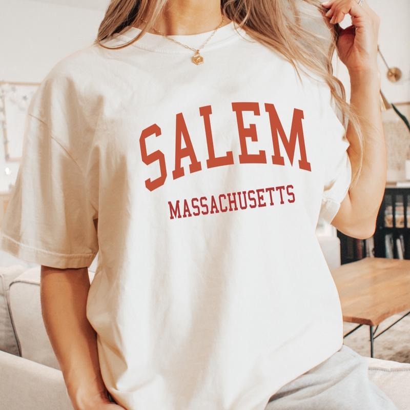 Comfort Colors Salem Massachusetts Short Sleeve - Adult & Kids T-Shirts, Sweatshirts & Hoodies apparel design preview 1