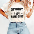 Comfort Colors Spooky Babes Club Short Sleeve Casual - Adult & Kids T-Shirts, Sweatshirts & Hoodies apparel design preview 1