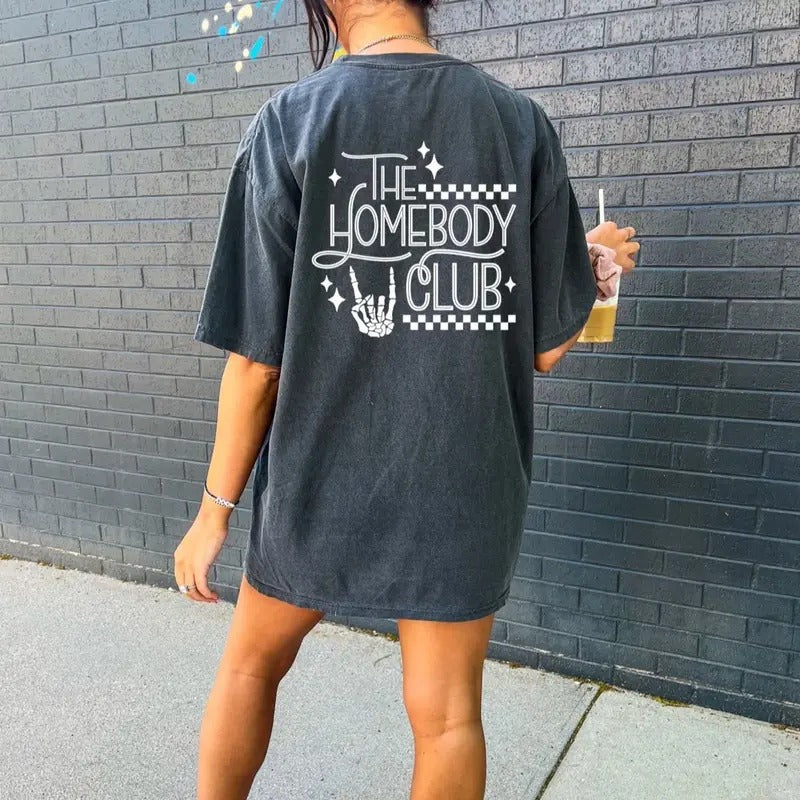 Comfort Colors Homebody Club Short Sleeve Casual - Adult & Kids T-Shirts, Sweatshirts & Hoodies apparel design preview 1