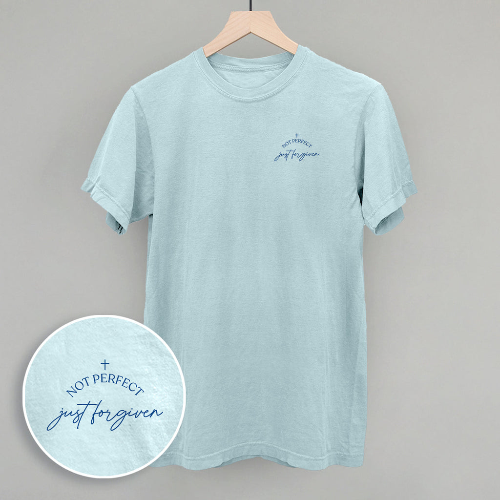Not Perfect Just Forgiven (Left Chest) - Adult & Kids T-Shirts, Sweatshirts & Hoodies apparel design preview 1