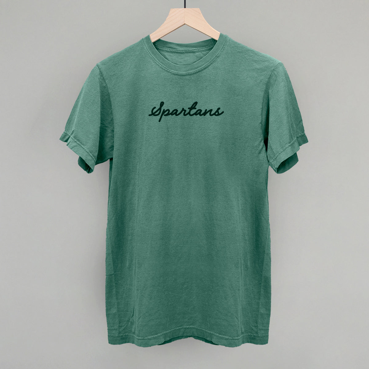 Spartans Script - Adult & Kids T-Shirts, Sweatshirts & Hoodies apparel design preview 1