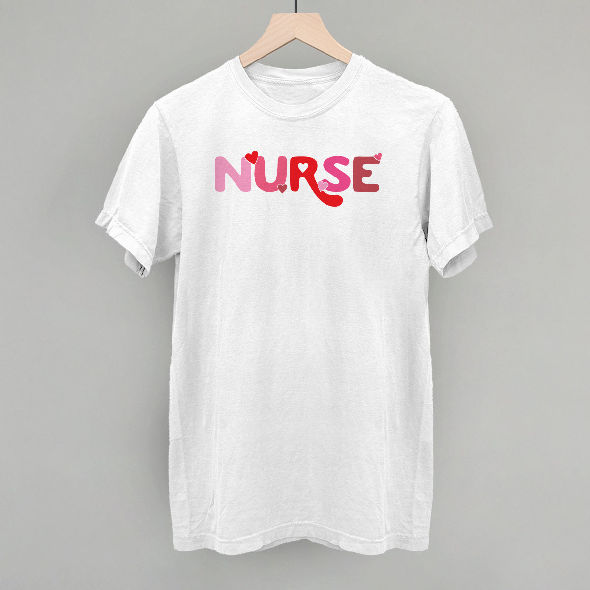Nurse (Valentine'S Retro) - Adult & Kids T-Shirts, Sweatshirts & Hoodies apparel design preview 1