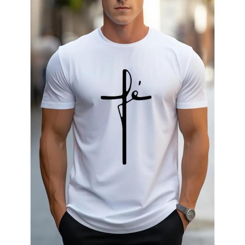 Comfy Cross Print Short Sleeve Casual Elastic Crew - Adult & Kids T-Shirts, Sweatshirts & Hoodies apparel design preview 1