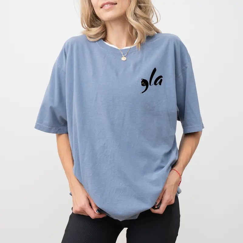 Comma La Comfort Colors Cat Support Unhinged Power - Adult & Kids T-Shirts, Sweatshirts & Hoodies apparel design preview 1