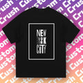NYC Fanatic! 'New York City' Gradient Minimalist - Adult & Kids T-Shirts, Sweatshirts & Hoodies apparel design preview 1
