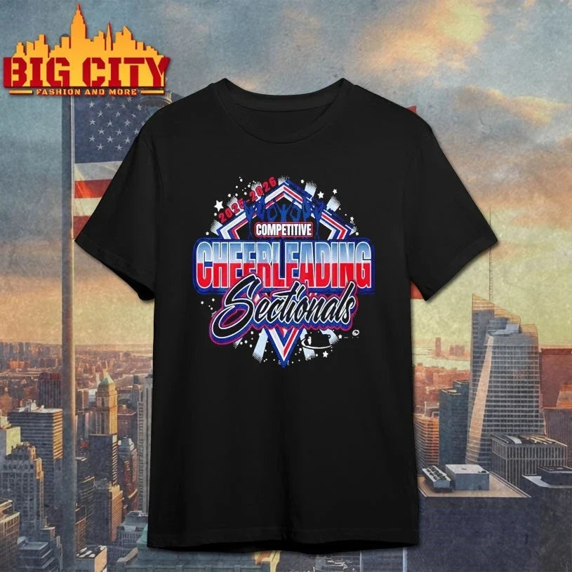 Competitive Cheerleading Sectionals Ihsa Illinois - Adult & Kids T-Shirts, Sweatshirts & Hoodies apparel design preview 1