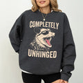 Completely Unhinged Sarcastic Opossum Funny Humor - Adult & Kids T-Shirts, Sweatshirts & Hoodies apparel design preview 1