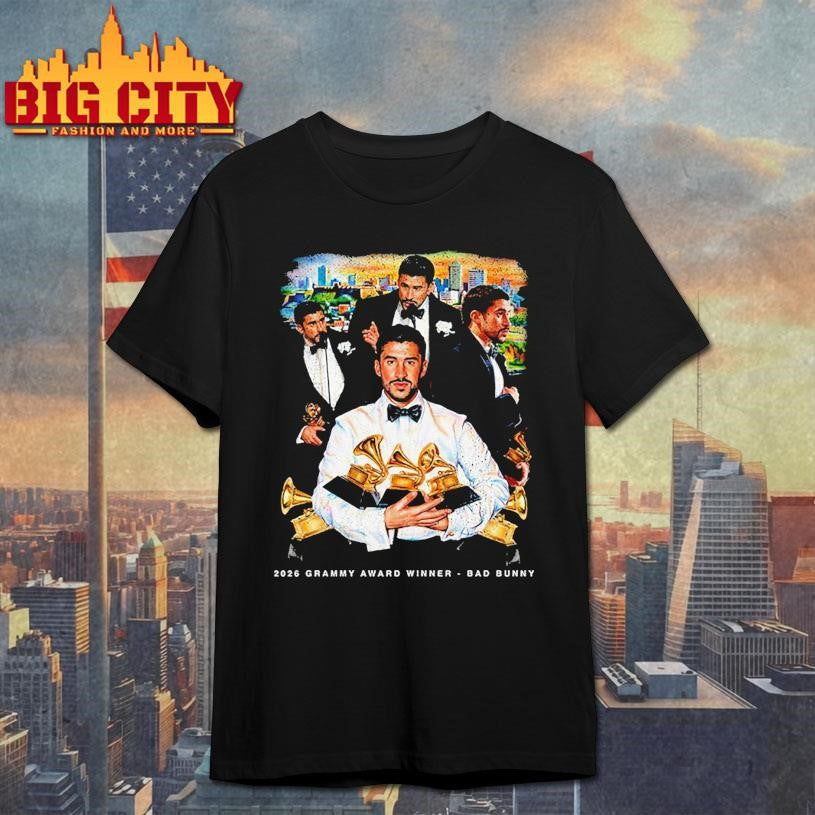 Congrats Bad Bunny 2026 Grammy Award Winner Album Of - Adult & Kids T-Shirts, Sweatshirts & Hoodies apparel design preview 1