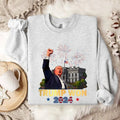 Congratulations Our Daddy White House Trump 2024 - Adult & Kids T-Shirts, Sweatshirts & Hoodies apparel design preview 1