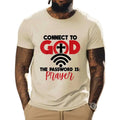 Connect God Password Is Prayer Pure Cotton Casual - Adult & Kids T-Shirts, Sweatshirts & Hoodies apparel design preview 1