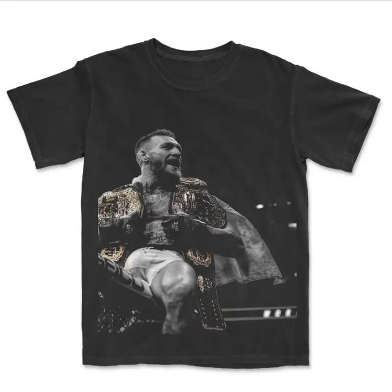 Conor McGregor Vintage 90s MMA American Professional - Adult & Kids T-Shirts, Sweatshirts & Hoodies apparel design preview 1