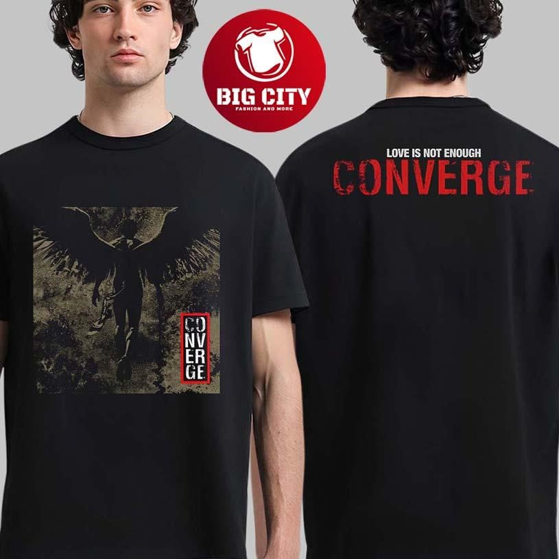 Converge Love Is Not Enough Album Cover Two Sided - Adult & Kids T-Shirts, Sweatshirts & Hoodies apparel design preview 1