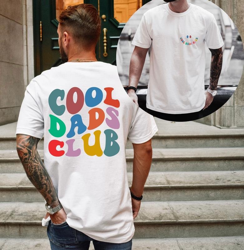 Cool Dads Club Dad Funny - Adult & Kids T-Shirts, Sweatshirts & Hoodies apparel design preview 1