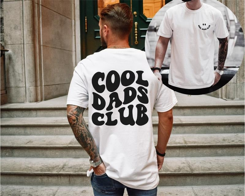Cool Dads Club Dad Funny Daughter Son - Adult & Kids T-Shirts, Sweatshirts & Hoodies apparel design preview 1