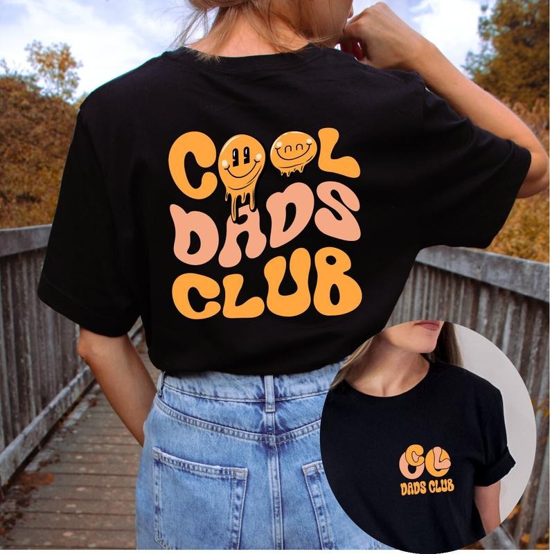 Cool Dads Club Funny Dad Pregnancy Announcement New - Adult & Kids T-Shirts, Sweatshirts & Hoodies apparel design preview 1