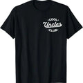Cool Uncles Club Best Uncle Ever Funny Pocket 02 - Adult & Kids T-Shirts, Sweatshirts & Hoodies apparel design preview 1