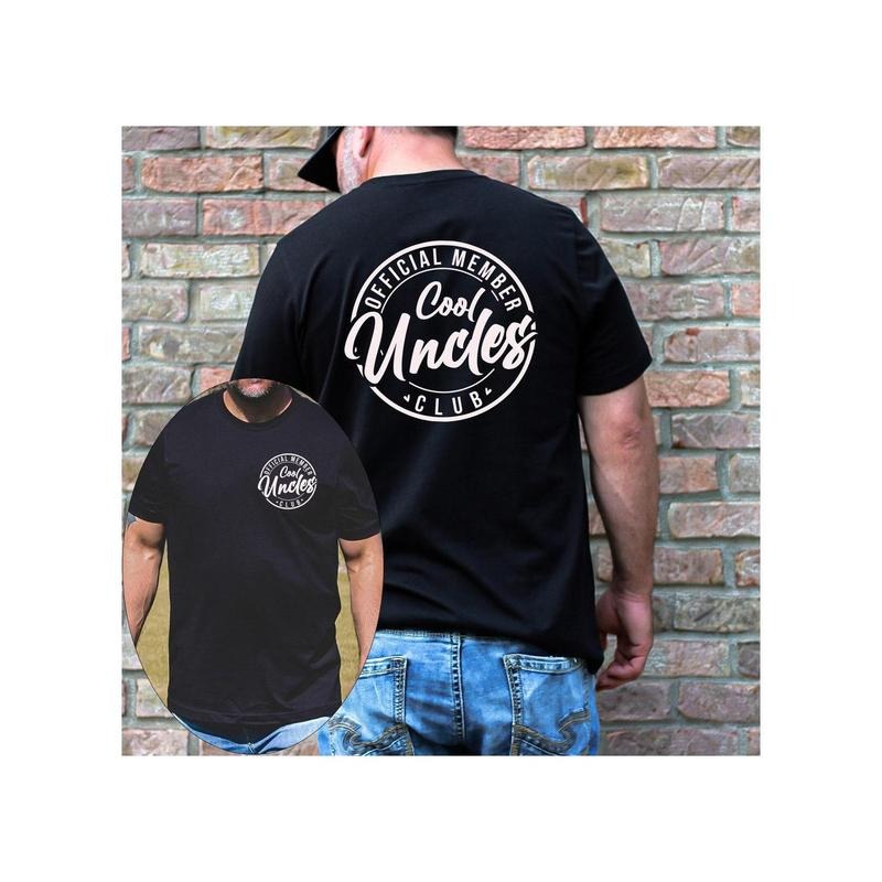 Cool Uncles Club Double Sides Uncle New - Adult & Kids T-Shirts, Sweatshirts & Hoodies apparel design preview 1