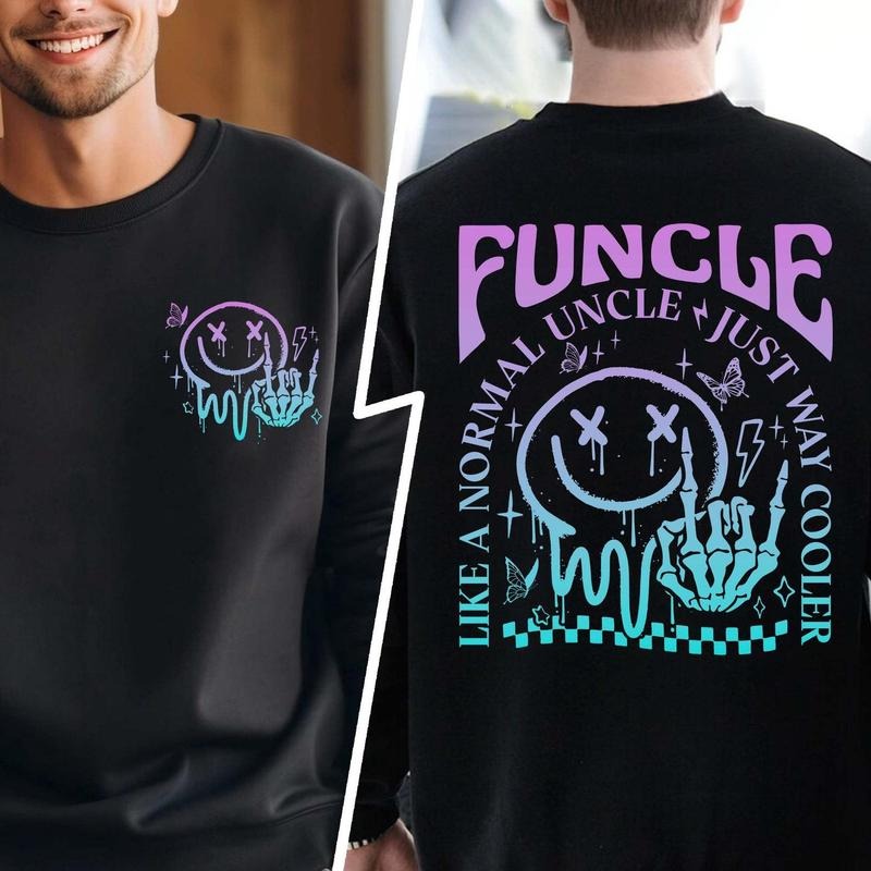 Cool Uncles Club Pregnancy Announcement Uncle New - Adult & Kids T-Shirts, Sweatshirts & Hoodies apparel design preview 1