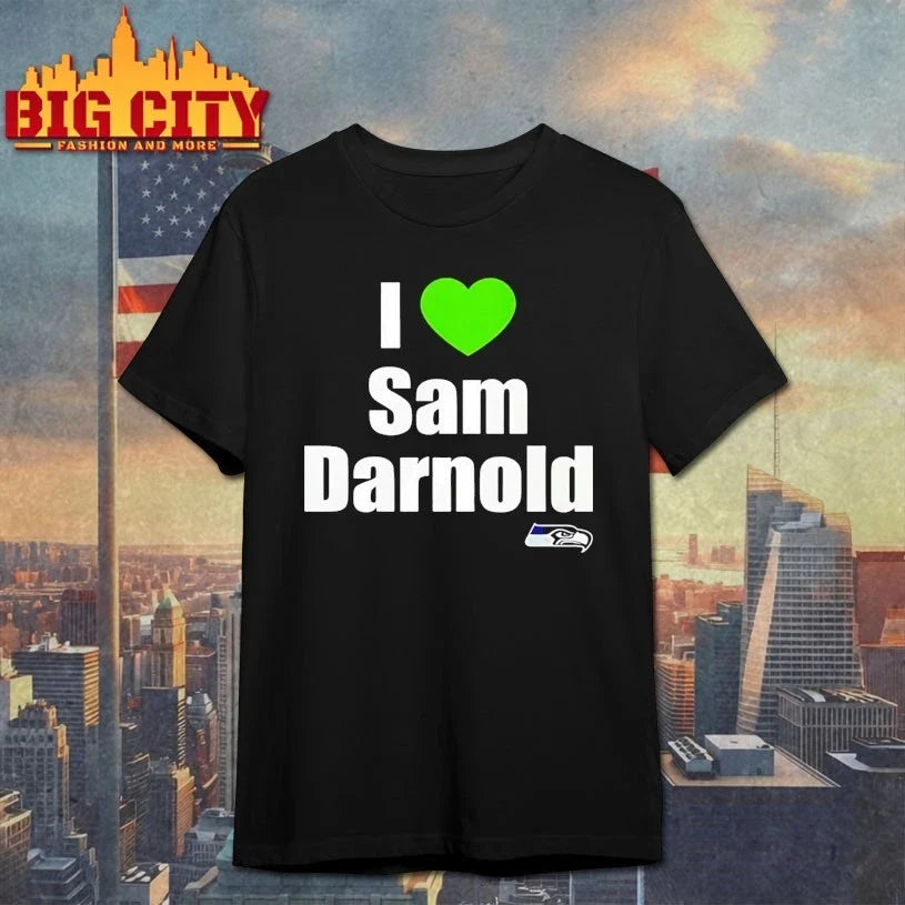 Cooper Kupp I Love Sam Darnold Seahawks - Adult & Kids T-Shirts, Sweatshirts & Hoodies apparel design preview 1