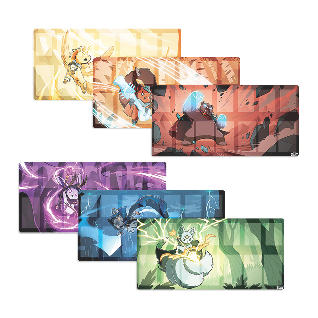 Here to Slay: 6 Play Mat Bundle - Adult & Kids T-Shirts, Sweatshirts & Hoodies apparel design preview 1