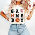 Coquette Basketball Game Day Mom Mama Retro Sports - Adult & Kids T-Shirts, Sweatshirts & Hoodies apparel design preview 1