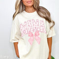 Coquette Bow Mama Comfort Colors Pink Mom Girly Baby - Adult & Kids T-Shirts, Sweatshirts & Hoodies apparel design preview 1