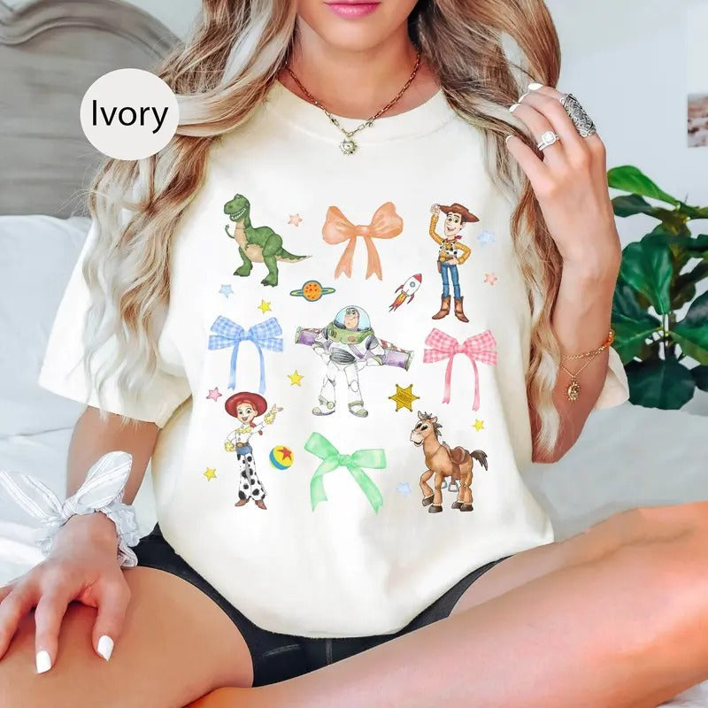 Coquette Bows Toy - Adult & Kids T-Shirts, Sweatshirts & Hoodies apparel design preview 1