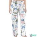Coquette Chinoiserie Christmas Satin Pajama Set 3D Christmas Sweater - Holiday Gift product image 2