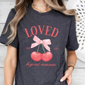 Coquette Christian Bible Verse Bow Her Balletcore - Adult & Kids T-Shirts, Sweatshirts & Hoodies apparel design preview 1