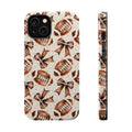 Coquette Football Phone Case Mag Safe Compatible - Adult & Kids T-Shirts, Sweatshirts & Hoodies apparel design preview 1
