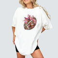 Coquette Football Vintage Bow Game Day Tops - Adult & Kids T-Shirts, Sweatshirts & Hoodies apparel design preview 1