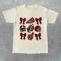 Coquette Game Day Football Sports Team Spirit Lover - Adult & Kids T-Shirts, Sweatshirts & Hoodies apparel design preview 1