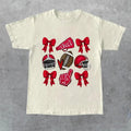 Coquette Game Day Football Sports Team Spirit Lover - Adult & Kids T-Shirts, Sweatshirts & Hoodies apparel design preview 1