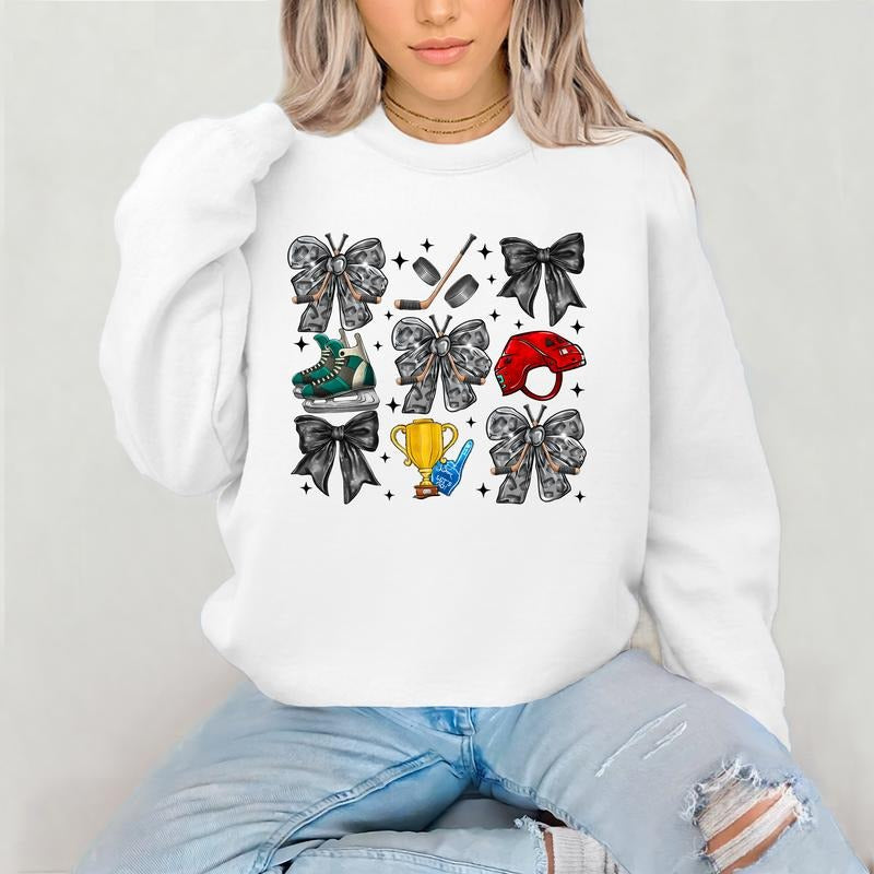 Coquette Hockey DTF Transfers THIS IS NOT - Adult & Kids T-Shirts, Sweatshirts & Hoodies apparel design preview 1