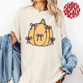 Coquette Pumpkin Comfort Colors - Adult & Kids T-Shirts, Sweatshirts & Hoodies apparel design preview 1